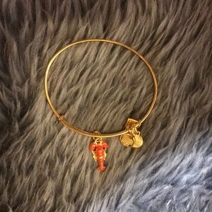 Alex and Ani Gold Lobster Bracelet
